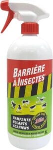 BARRIERE A INSECTES Vaporisateur contre les Insectes Rampants, Volants, Acariens, Prêt à l'emploi, 1 L, BARSEC1000N