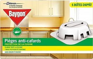 Baygon Pièges Anti-Cafard Boîtes d'Appât