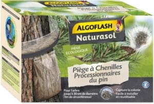 ALGOFLASH NATURASOL Piège à Chenilles Processionnaires du Pin, Fabriqué en France