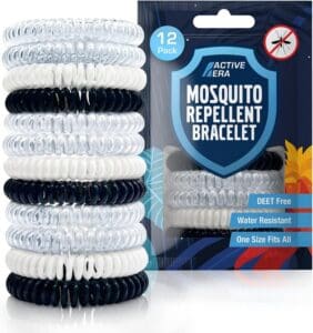 Active Era Bracelet Anti-Moustique [Pack de 12] Bracelets Anti-Insectes, Anti-moustiques