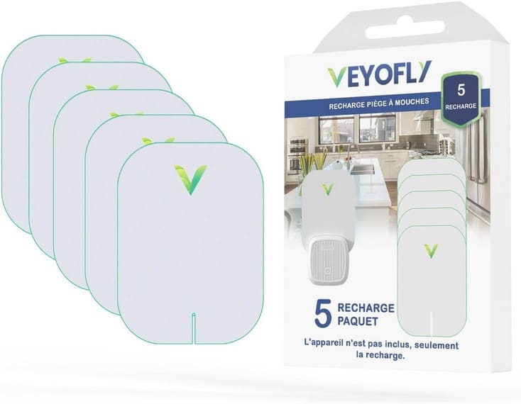 EYOFLY Recharges pour piège anti moustiques (Lot de 5)