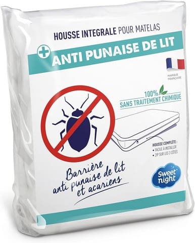 WRAPPYBAG Housse de Matelas Imperméable – Housse Intégrale Anti-Punaise de Lit