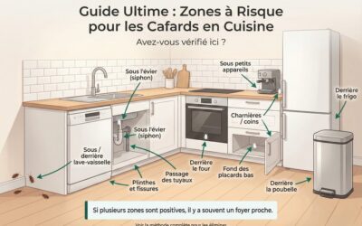 Cafards dans la cuisine : causes, cachettes, solutions efficaces et erreurs à éviter