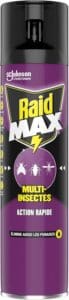 Raid Max Aérosol Multi-Insectes - Action Rapide