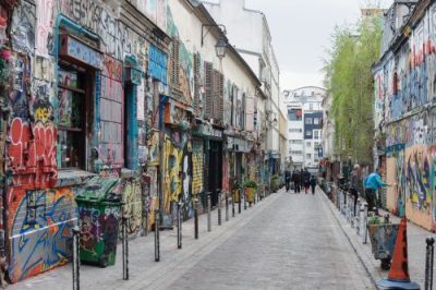 Rue Dénoyez, 20e arrondissement de Paris, France