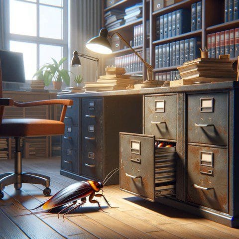 Bureau - Cafards