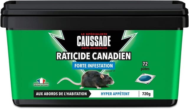 CAUSSADE CARPT720 Raticide Canadien