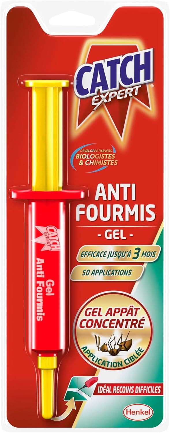 BARRIERE A INSECTES Gel Anti-Fourmis, Jusqu'à 1 mois, Blister 1 tube, 30 g, BARFOT30