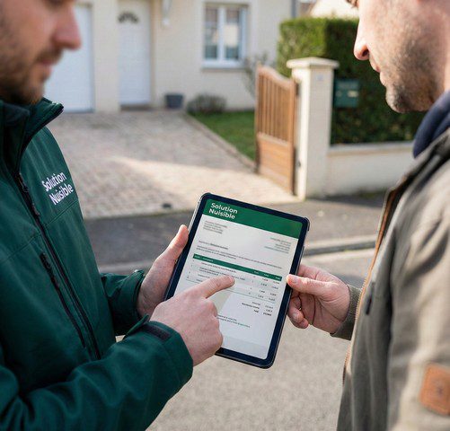 Devis Solution Nuisible –estimation prix – technicien