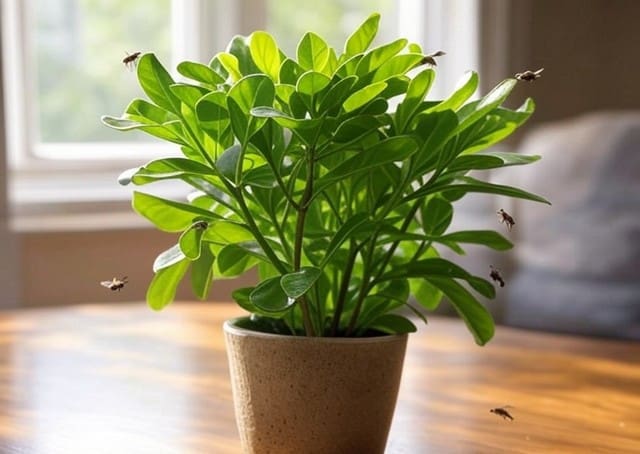 Se débarrasser des moucherons dans les pots de plantes Se débarrasser des moucherons dans les pots de plantes