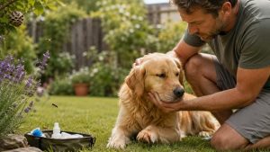 Piqûre de guêpe chez le chien : réactions allergiques, soigner, surveiller, prévenir