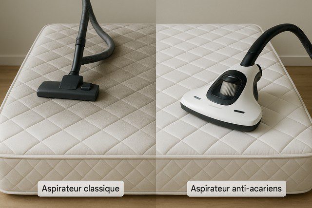 aspirateur anti acarien