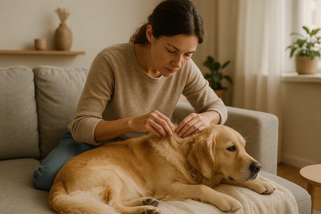 tiques chez les chien