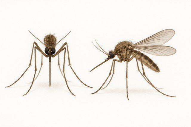 Moustique commun (Culex pipiens) Moustique commun (Culex pipiens)