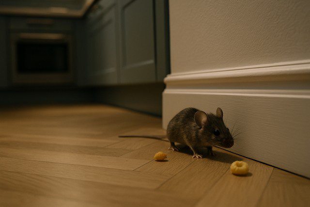 Une souris en cuisine Une souris en cuisine