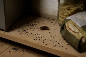 Crottes de cafards : identification, risques sanitaires et méthodes de nettoyage