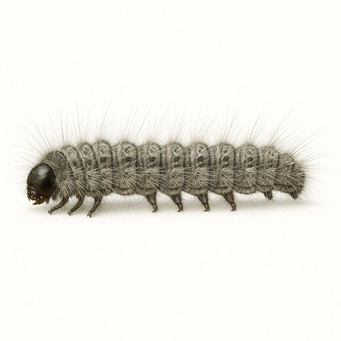 Chenille processionnaire du chêne