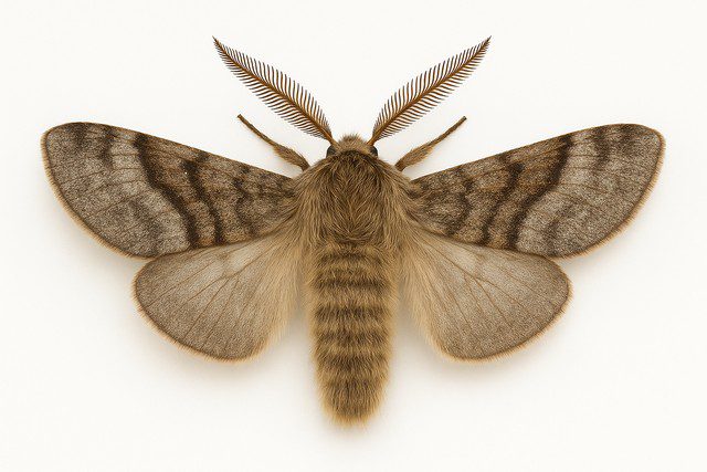 Papillon processionnaire du pin (Thaumetopoea pityocampa)