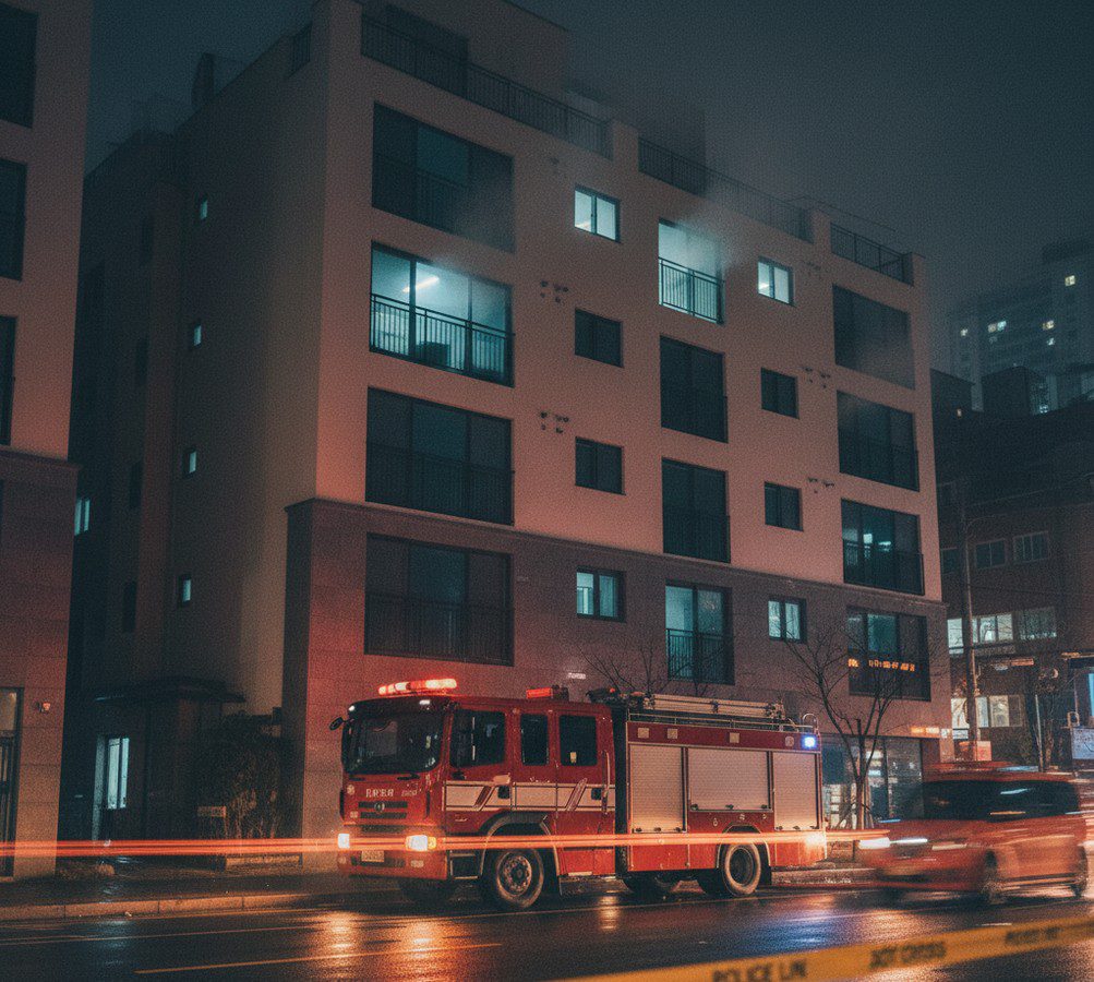 Corée du Sud – un spray enflammable contre un cafard déclenche un incendie mortel à Osan Corée du Sud - un spray enflammable contre un cafard déclenche un incendie mortel à Osan