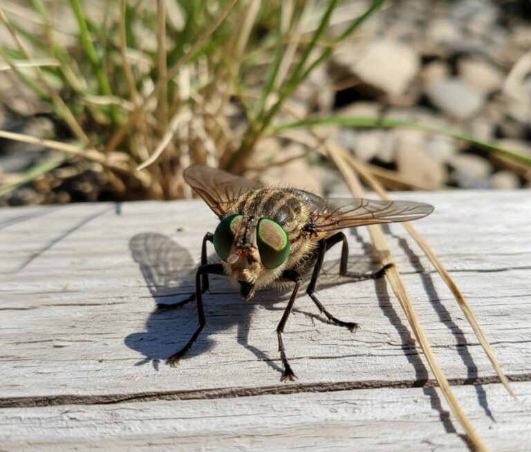 Photo réaliste d’un taon (Tabanus sp.)