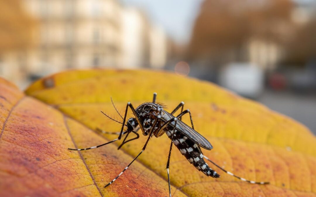 Automne : les moustiques-tigres prolongent leur saison sous l’effet d’un climat exceptionnellement doux