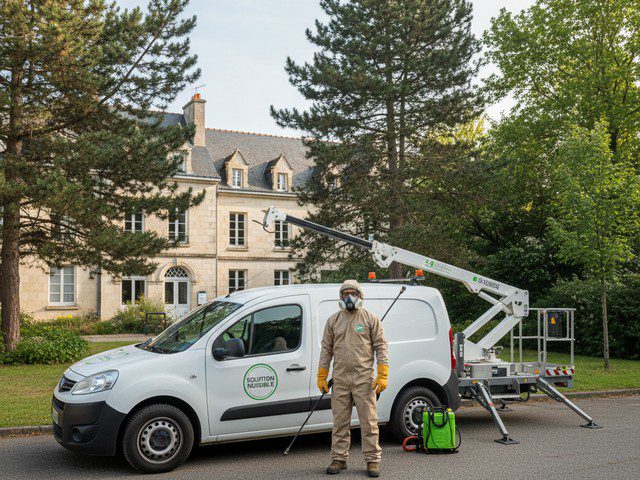 technicien anti-nuisible, prêt à intervenir en Centre-Val de Loire