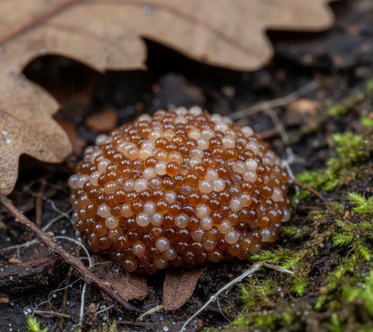 Forme et disposition d'oeuf de tique
