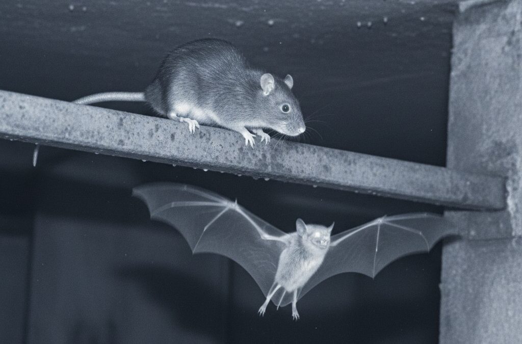 Des rats attrapent des chauves-souris en vol : un comportement jamais documenté