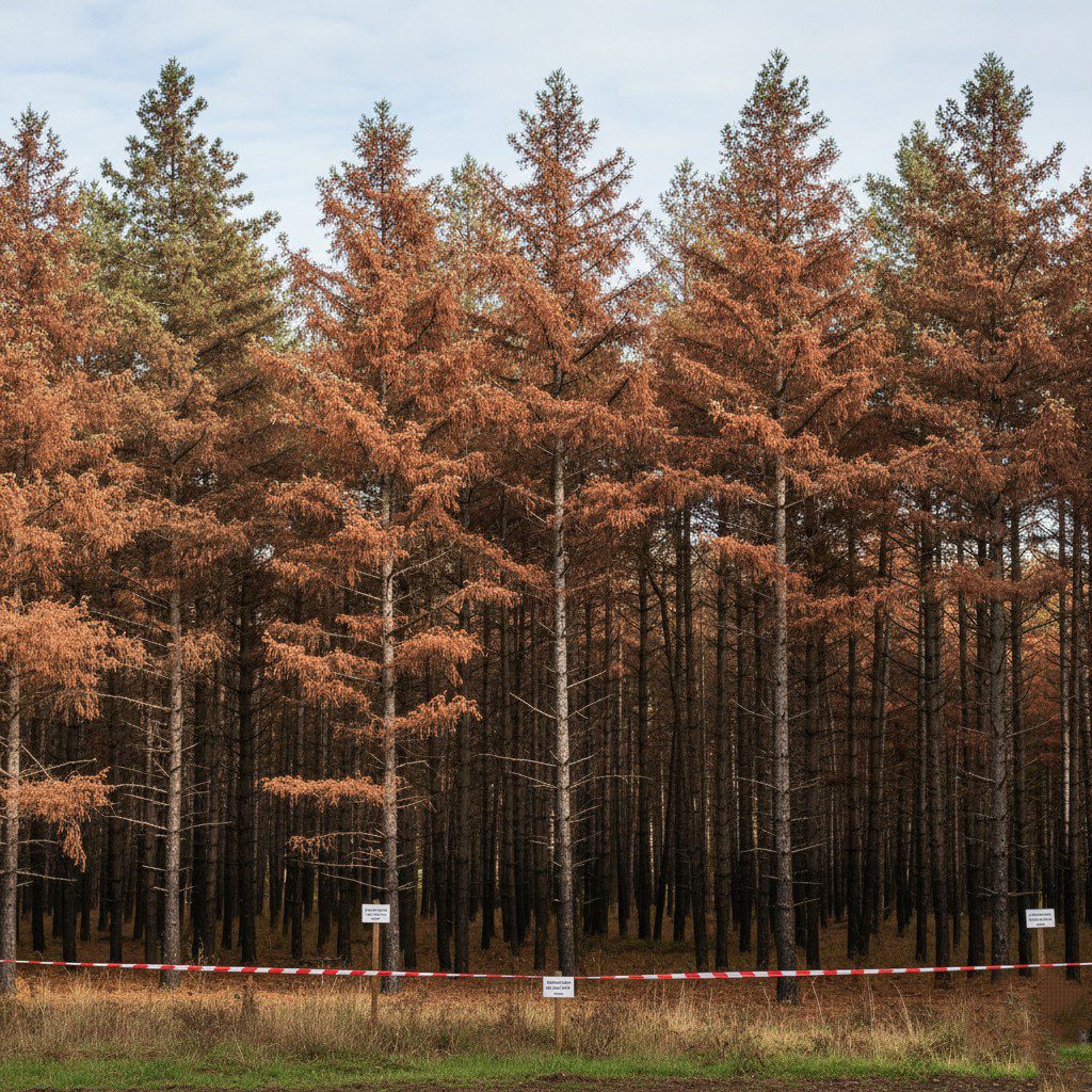 Nématode du pin la forêt des Landes face à un nuisible sous surveillance maximale Nématode du pin la forêt des Landes face à un nuisible sous surveillance maximale