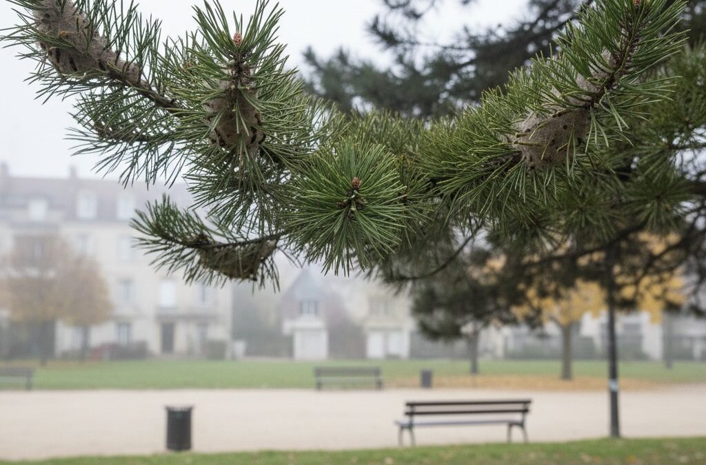 Novembre 2025 : où en est la chenille processionnaire en France ?