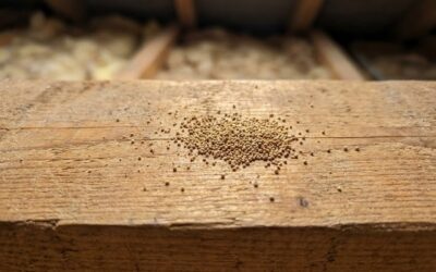 Excréments de termites : comment les reconnaître et quoi faire immédiatement