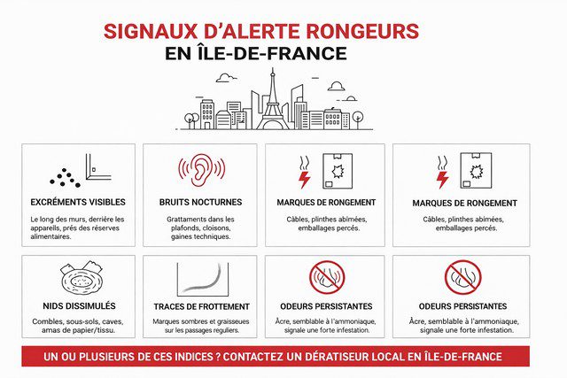 Signaux d'alerte rongeurs en Île-de-France Signaux d'alerte rongeurs en Île-de-France