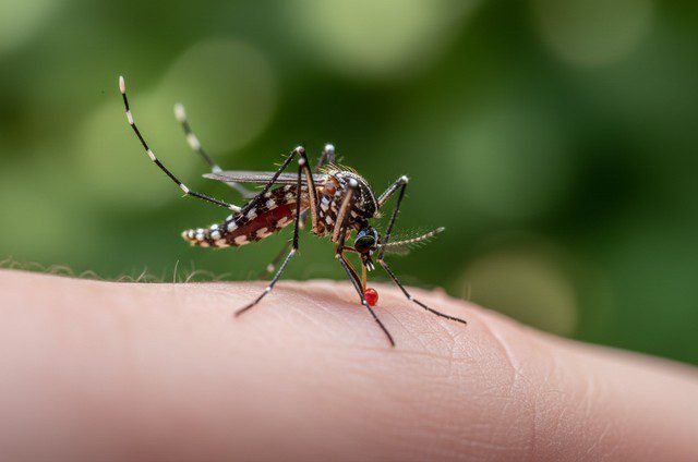 piqure d'un moustique Aedes