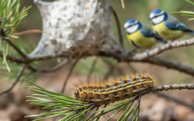 Chenilles processionnaires dans l’Oise : la stratégie des mésanges à l’épreuve du terrain