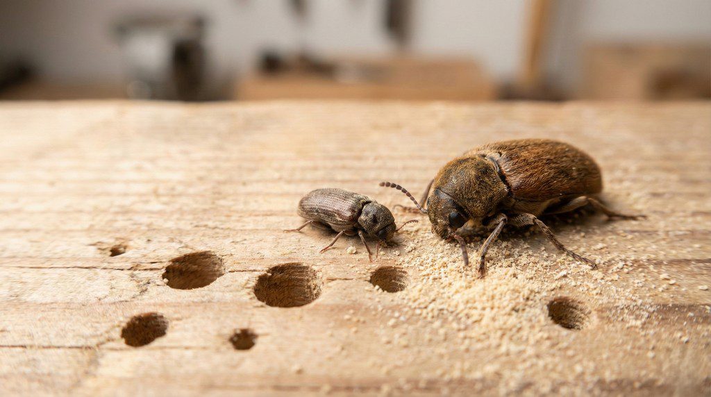 Vrillettes (Anobium punctatum - Xestobium rufovillosum) Vrillettes (Anobium punctatum - Xestobium rufovillosum)