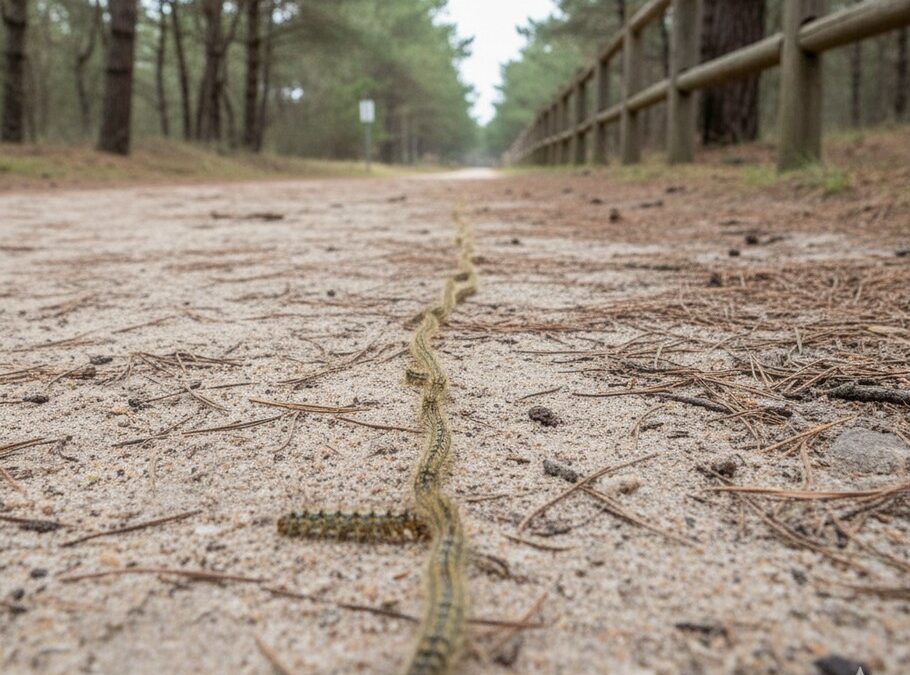 Sud-Ouest : la processionnaire du pin se montre dès début février dans les Landes et sur la côte basque