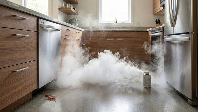 fumigène anti cafards - un cafard qui fuit fumigène anti cafards - un cafard qui fuit