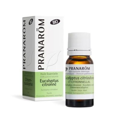 PRANARÔM - Eucalyptus Citronné - Huile Essentielle Chémotypée - Muscles et Articulations - 100% Pure Et Naturelle - HECT - 10 ml