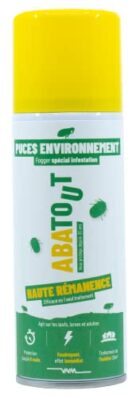 ABATOUT - Laque Anti-Puces - Fogger - Contre les Volants - Lutte contre les invasions - 210 ml