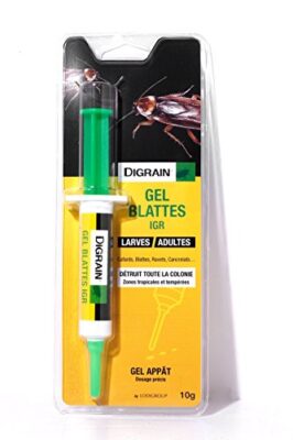 DIGRAIN Gel Anti cafards (blattes, cancrelat, ravets.) 10g