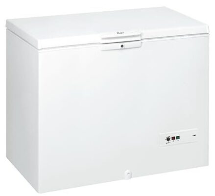 Congélateur coffre Whirlpool WHM39112 - Froid statique / 390 litres / Blanc / A++ / Pose libre / Super isolé