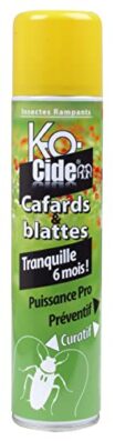 Excellium | Aérosol Fumigène Anti-Cafards Instantané Choc | 500 ml | 3 Semaines