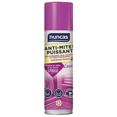 Nuncas Spray Anti-Mites puissant, Lavande (250 ml)