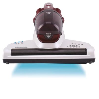 Hoover MBC500UV Ultra Vortex – Aspirateur anti-acariens matelas 500W avec lampe UV-C, idéal allergies & poils d’animaux