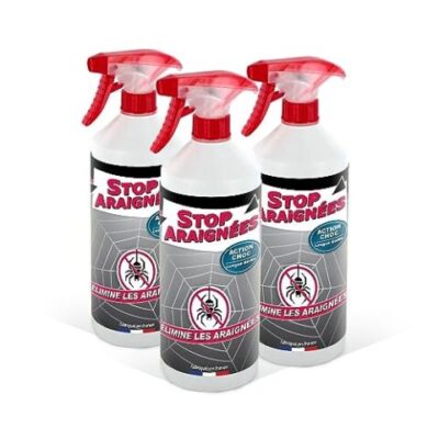 Stop Araignées 3x Barrière et curatif, Pulvérisateur (1 L)