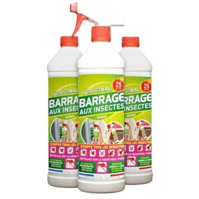 W2000 3x Barrage aux insectes (1 litre)
