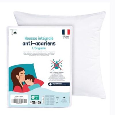 Pharma-Housse Housse Anti-acariens intégrale pour Oreiller, Garantie 10 ans