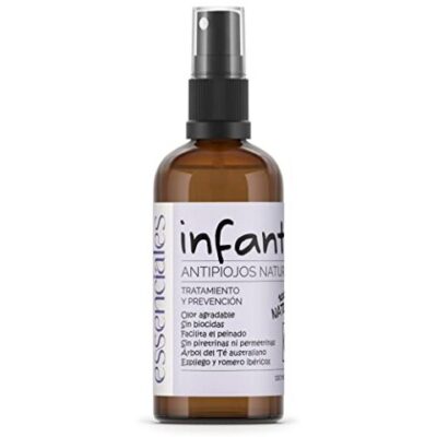 Essenciales Anti-poux aux Huiles essentielles, 100% naturel, odeur agréable, sans Pyréthrine (100 ml)