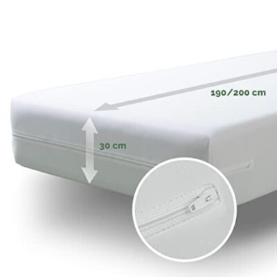 Tural Housse de matelas Anti-Acariens (80x200 cm)