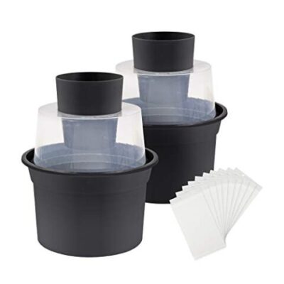 Biogents 2x Piège à Moustiques Anti Pontes pour extérieur